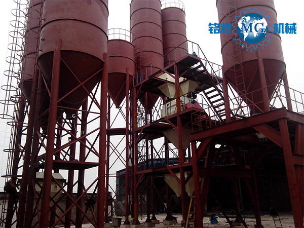 自動干混砂漿設備如何監(jiān)控原料廠的儲備量